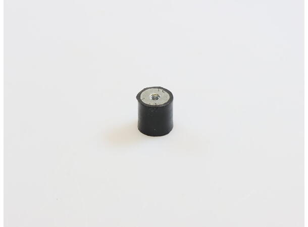 Cilindrical Buffer ø15x15-M4-NR 55Shore 