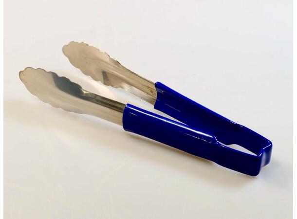 Tong Stainless Steel Blue 240mm 
