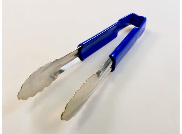 Tong Stainless Steel Blue 240mm 