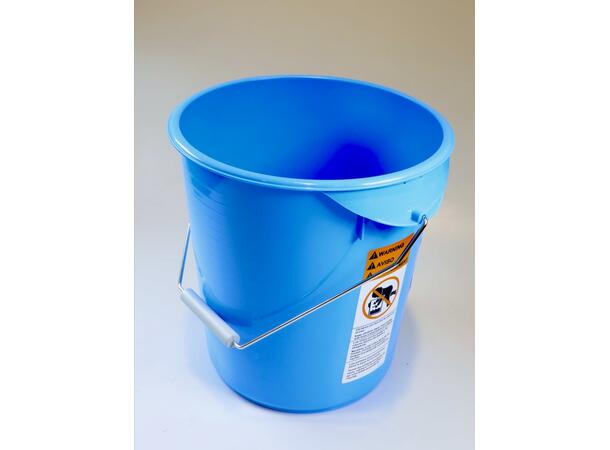 Bucket Plastic Blue, 22L ø333x357mm for Frozen Fries 