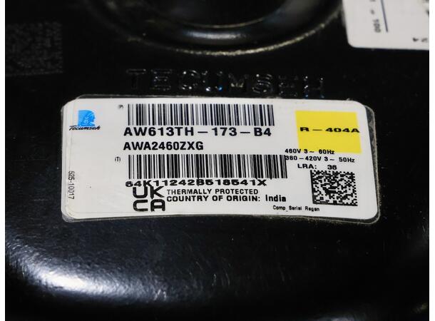 Compressor Shake Tecumseh AWA2460ZXG-AW613TT 
