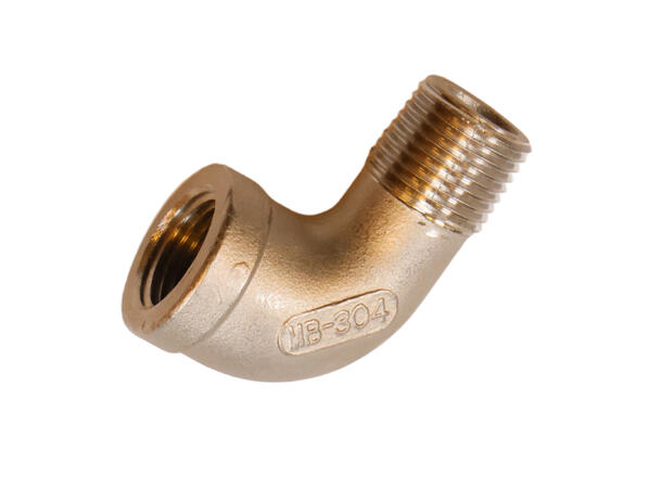 1/2 X 1/2 X 90 DEGREE STREET L 1/2" x 1/2" 90° Street L – Messsingkne 