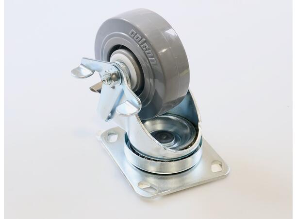 Caster with Plate 100/136 for Dress Table 