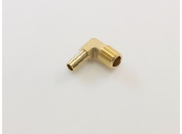 Elbow 1/4MP X 5/16 Barb Brass 