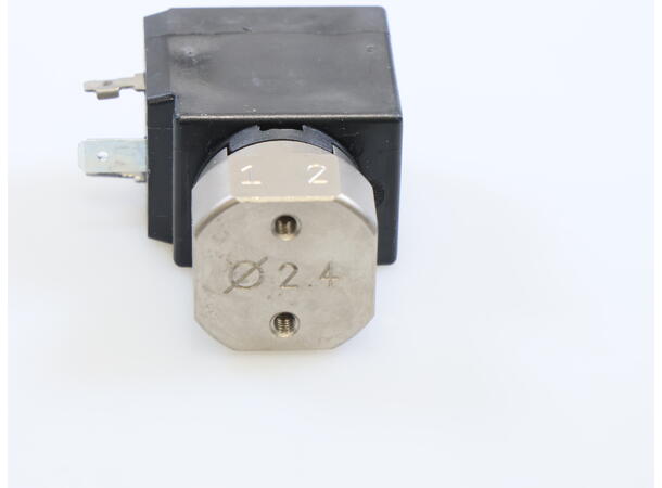 Solenoid valve, 2/2, ø2.4, 12W W, UL assy. 