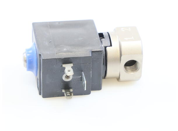 Solenoid valve, 2/2, ø2.4, 12W W, UL assy. 