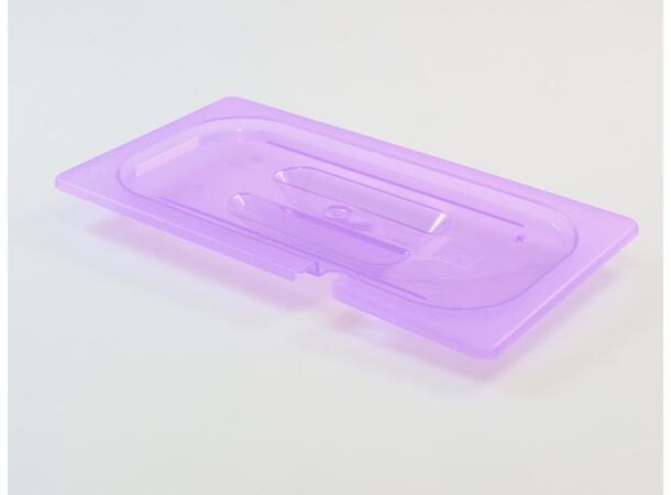 GN Lid 1/3 Purple with Cutout 