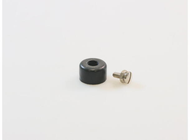 Rubber Foot w/Hardware 