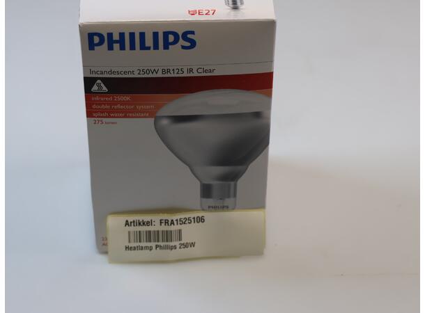 Heatlamp Phillips 250W 