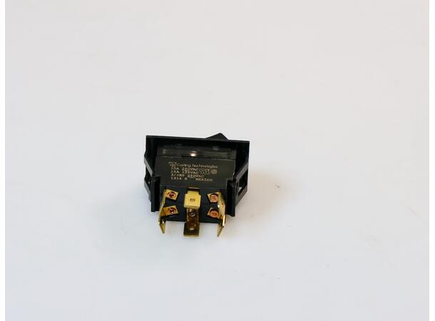 POWER SWITCH - RED - 250V. 