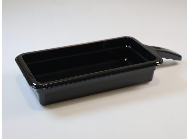GN Pan Black 1/3-65 with Handle 