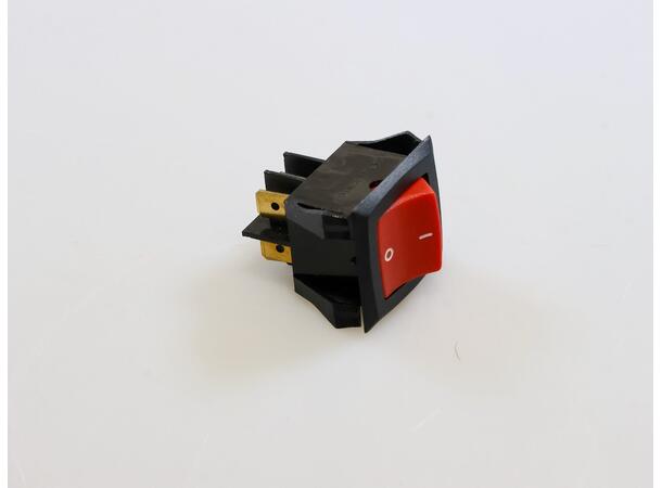 SWITCH, ROCKER, 20A, 6000 Vippebryter (rocker) 20 A, 6000 