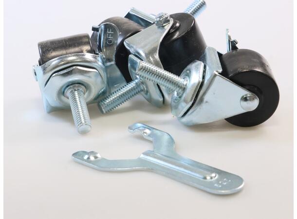 Castor Kit 2" Set of 4 Castors 