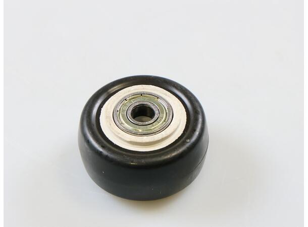 2-inch black single-wheel 2-tommers svart enkelthjul 