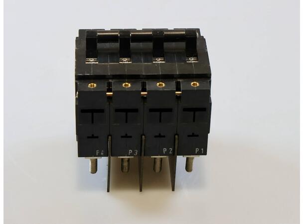 BREAKER,CIRCUIT 4 POLE 415VAC Automatsikring, 4-polet, 415 VAC 