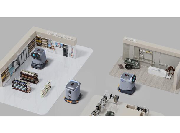 Keenon C40 Vaskerobot Vann og avløps tilkopling 