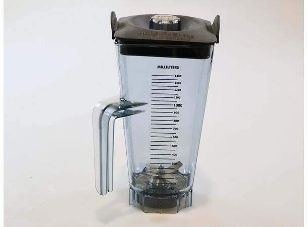 1.4 Ltr. Standard Container with Wet Blade and Lid TRITAN 