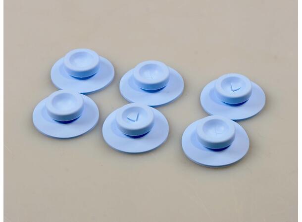 Outlet Nozzle Light Blue (Pack of 6) 