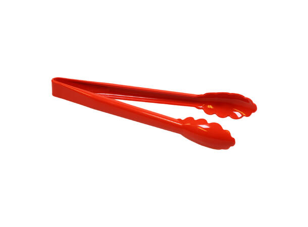 Tong Plastic , Red 12 Plastklype, rød 12" 