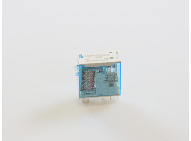 Relay 12VDC W/ LED, SPDT, 10A, Relé 12 VDC med LED, SPDT, 10 A 