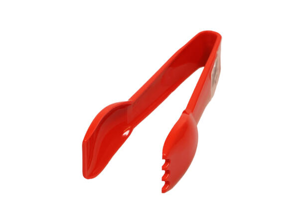 Tong Plastic , Red 9  229 Mm. 