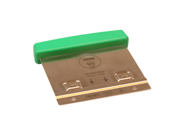 Knife Cutter 127mm Green Handle (Pkg 2) 