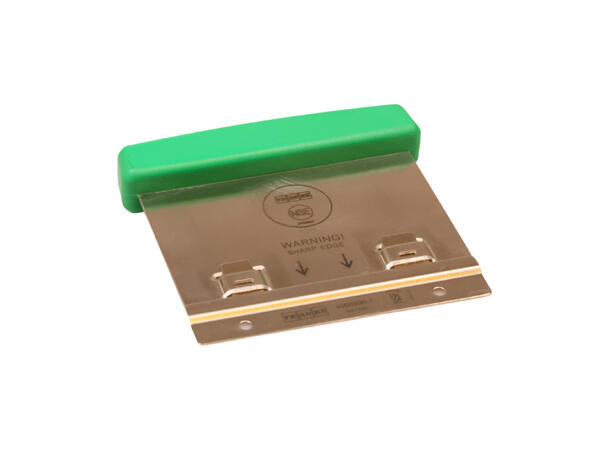 Knife Cutter 127mm Green Handle (Pkg 2) 