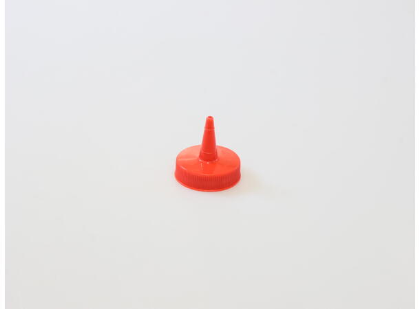 Top, Red For BBQ Squeeze Bottle Topp, rød for BBQ-klemflaske 