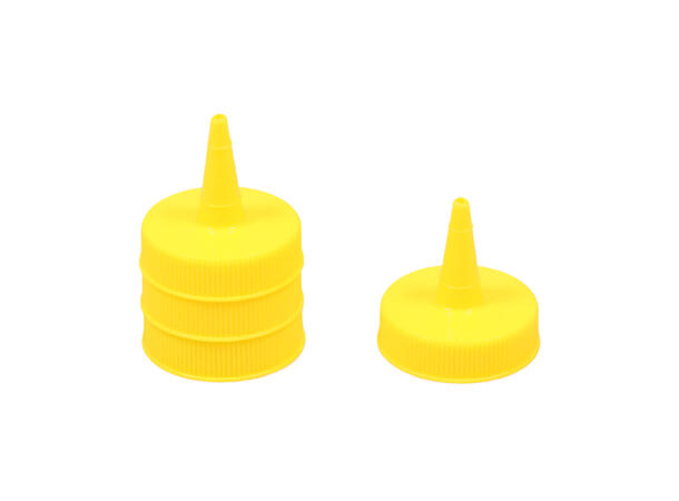 Top, Yellow For Squeeze Bottle Topp, gul for klemflaske 