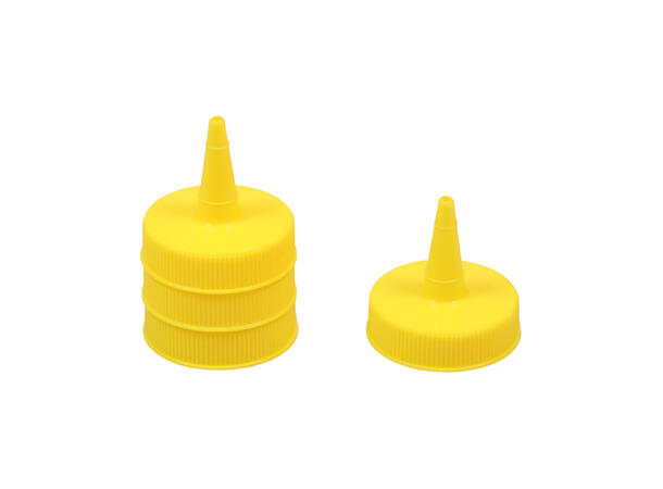 Top, Yellow For Squeeze Bottle Topp, gul for klemflaske 