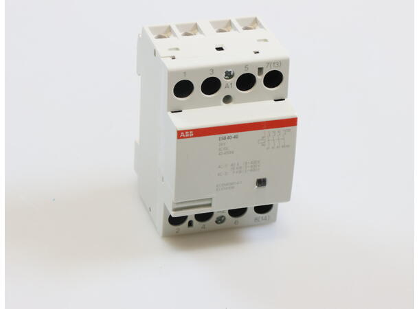 Contactor ABB ESB40-40 24V AC Kontaktor ABB ESB40-40 24 V AC 